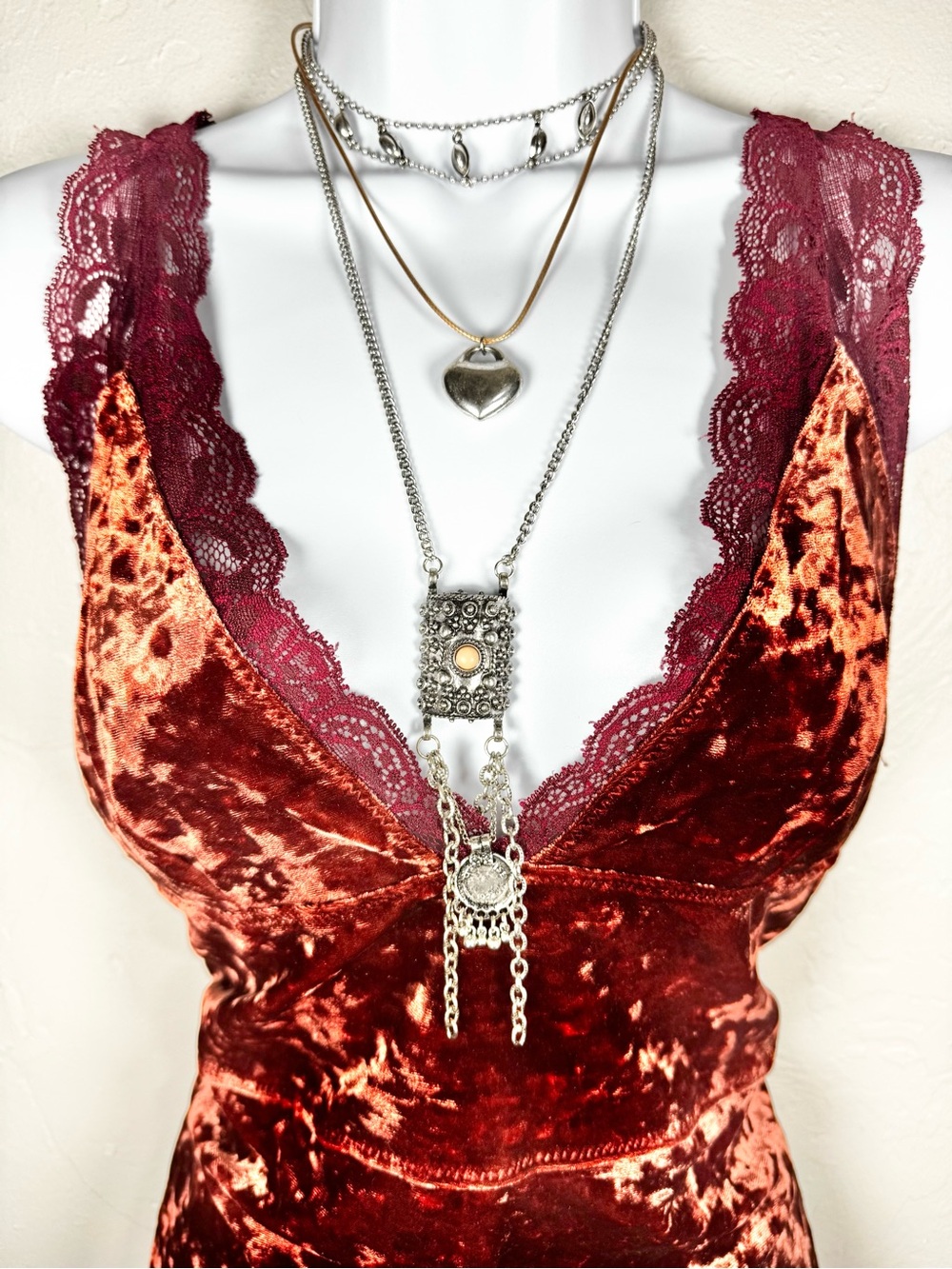 Free People Choker Layering Boho Western Gypsy Necklace